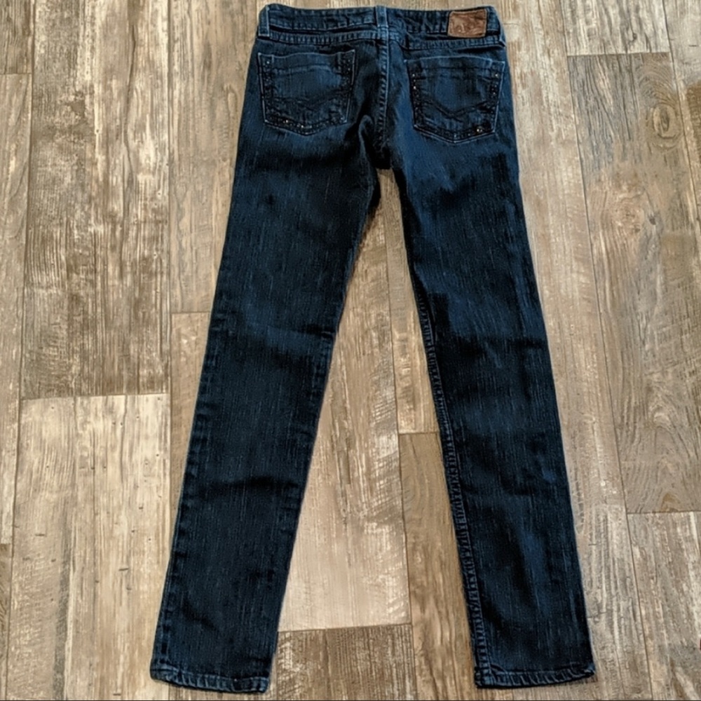 BKE Brooke darkwash stretch skinny jeans